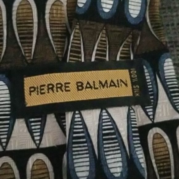 Pierre Balmain & Picasso Mens Silk Neck Ties 3! - Picture 3 of 11